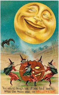 Vintage Halloween Poster Reprint • $6.99