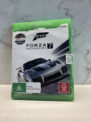 Forza Motorsport 7 (Microsoft XBOX ONE 2017) AUS PAL CASE ONLY FREE POSTAGE AUS • $7