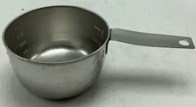 Vintage Replacement Foley 1 Cup 250ml Measuring Cup Stainless Steel • $7.99