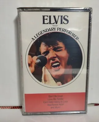 Elvis Presley Cassette A Legendary Performer Vol 1 Sealed • $3.99