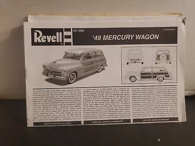 Revell '49 Mercury Wagon #4996 (Instructions Only) No Kit/ Parts • $5