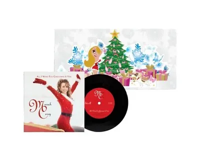 MARIAH CAREY All I Want For Christmas Is You VINYL 7  Pop-up Sleeve NEW SEALED • $31.50