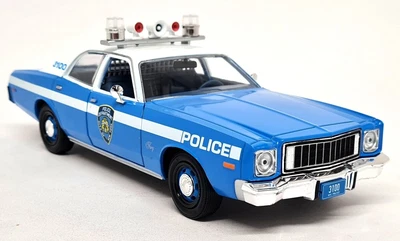 £42.99 • Buy Greenlight 1/24 - Plymouth Fury 1975 New York Police Diecast Model Car