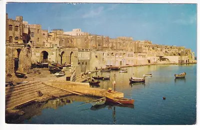 A J. Arthur Dixon Post Card Of Spinola Bay - St. Julians. Malta • £1.45