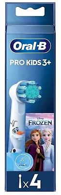 Oral-B PRO Kids 3+ Frozen Replacement Brush Heads For Electric Toothbrush 4pk • £11.97