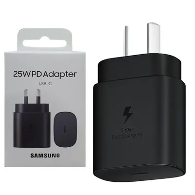 Clearance! Samsung 25W Super Fast PD USB Type C Wall Charger Plug Adapter In Aus • $12.99