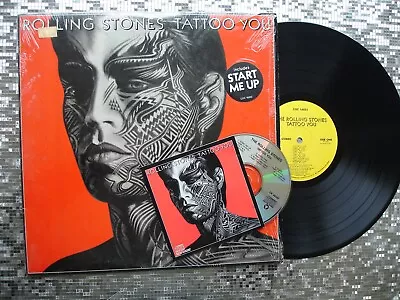 Rolling Stones ~ Tattoo You ~ Vintage LP W/CD   Rolling Stones Records COC 16052 • $24.99