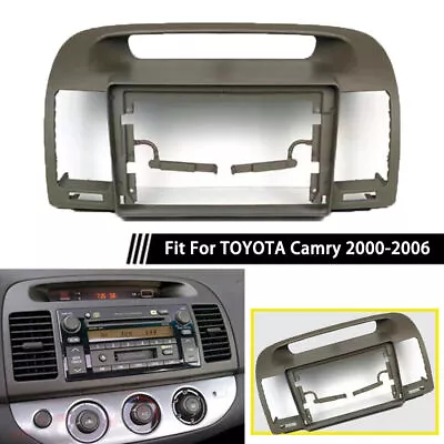 Car Stereo Radio DVD Bezel Panel Trim Fascia For TOYOTA Camry 2000-2006  Frame • $37.21