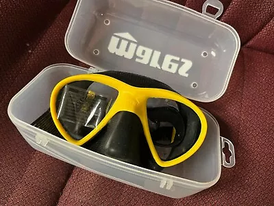 Mares X-Free Dive Mask - Color: Yellow/Black Unused Open Box • $59