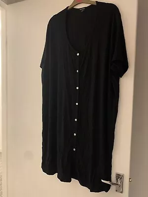 Boohoo Maternity Soft Cotton Button Fronted Soft Viscose Nighties Size 22 BNWT • £8