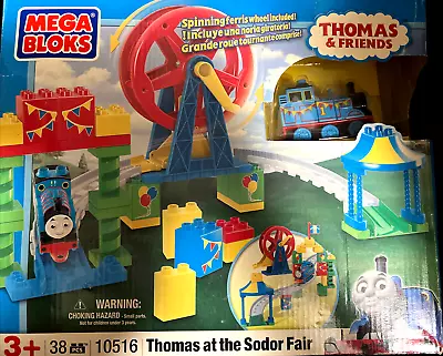 Mega Bloks Thomas And Friends 10516 Thomas At The Sodor Fair 38 Pieces New • $49.99