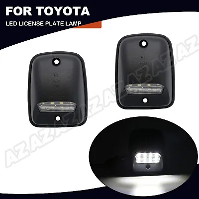 2X White LED License Plate Lights Lamps For Toyota Tacoma 1995-2004 Super Bright • $11.15