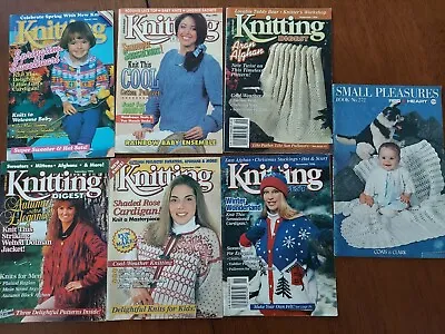 Knitting Digest Magazine Lot  Vintage 1994-1996 Knit • $7.99