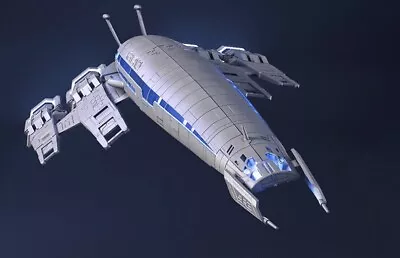 Normandy SR2 Mass Effect Space Ship 3D Printed Model Kit Unassembled Unpainted • £70