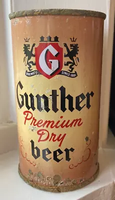 GUNTHER PREMIUM Dry Beer BALTIMORE MARYLAND MD Gunther Brewing • $5