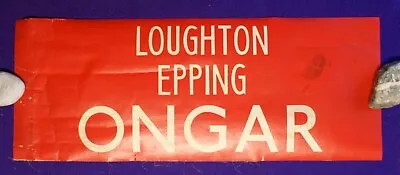 Loughton Epping Ongar West 's Coaches London Transport Bus Coach Blind • £35