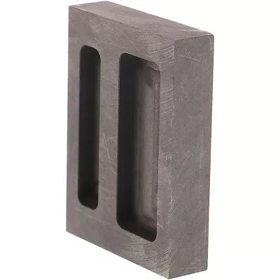  Graphite Tank Ingot Mold For Melting Metal Cast Iron Casting Kit • £8.84