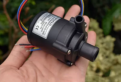 DC 12V 600L/H Large Flow Micro DC Brushless Water Pump Impeller Centrifugal Pump • $21.99