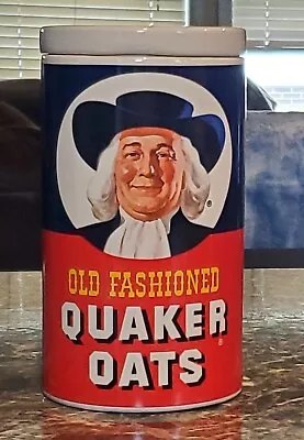 90's Quaker Oats Ceramic Cookie Jar Canister Regal China (PERFECT CONDITION) • $48.99