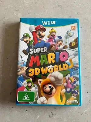 Super Mario 3D World - Nintendo Wii U - Tested & Working  • $25