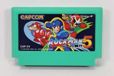 Rockman 5 / Mega Man Nintendo FC Famicom NES Japan Import US Seller • $19.99