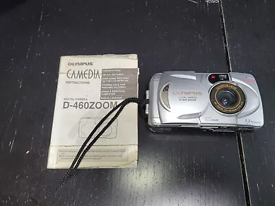 Olympus CAMEDIA D-460 Zoom 1.3MP Digital Camera Silver  * • $19.99