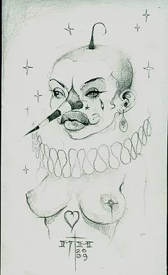 Michael Hussar Original Drawing Sketch • $1695