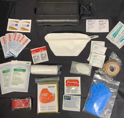 Off Grid  Compact First Aid Kit Surgery Bag Medical Emergency Survival Supplies • $29.99