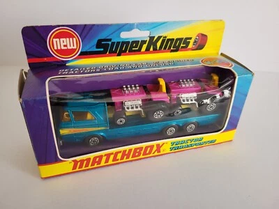 £33.76 • Buy Vintage Matchbox Superkings K21 Tractor Transporter Boxed