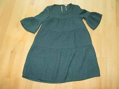 16q/marisa&marie Dress/nwt/italy/green/size Medium/sheath! • $49.95