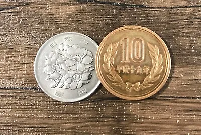 Japanese Coin Unique 10 Yen - 100 Yen Close Up Coin Magic Trick Scotch And Soda • £40