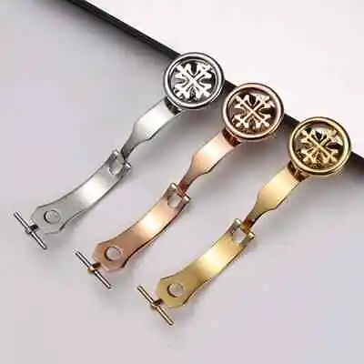 16 18mm Stainless Steel Clasp Buckle For Patek Philippe PP Flower Folding Watch • $33.99