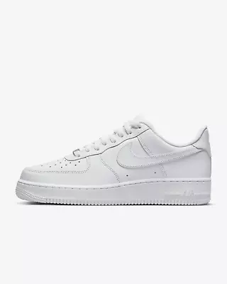 Nike Air Force 1's - White - Unisex Dress Shoe 💨📦 Next Day Shipping 🚀 • $129.99