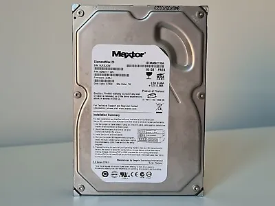 Maxtor DiamondMax 20 80GB PATA Internal 3.5  HDD Hard Disk Drive • £15