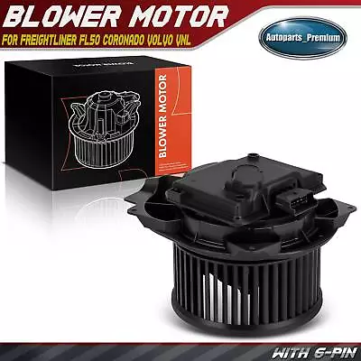 HVAC Heater Blower Motor W/ Wheel For Freightliner FL50 Coronado Volvo VNL VNM • $102.99