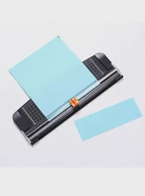 Home Office Arts Card Ruler Cutter Trimmer A4 Photo Rotary Paper Guillotines New • £7.50