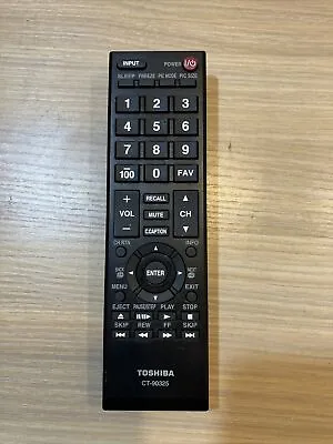 $5.59 • Buy New TV Remote Control CT-90325 For Toshiba 50L2200U 37E20 22AV600 32C120U
