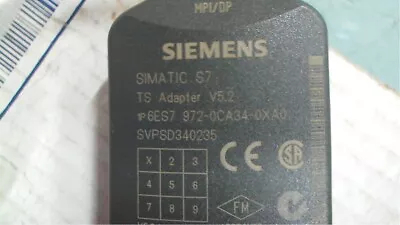 Siemens 6ES7 972-0CA34-0XA0 TS Adapter Simatic S7 RS232 MPI/DP Free Shipping  • $242.98