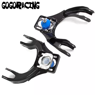Black Racing Front Upper Camber Kit Control Arms For Integra 94-01 Civic 92-95 • $59.99
