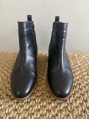 Country Road Leather Ankle Boots With Strap Detail - Size 38 - Brand New • $80