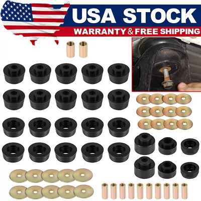 7-132 Body Mount Bushing Kit For Buick Regal Chevy Malibu El Camino Monte Carlo • $101.71