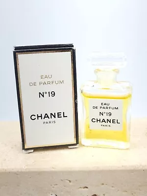 Chanel No 19 Eau De Parfum  4 Ml Vintage Miniature NEW RARE • $79.95