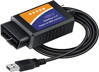 FORScan OBD2 Adapter USB ELM327 Scanner Compatible With Ford F150 F250 • $8.99