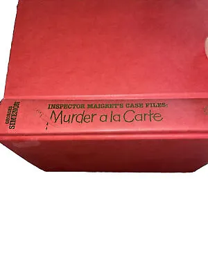 Murder A La Carte. By George’s Simenon. Good Cond. Hardcover G • $4