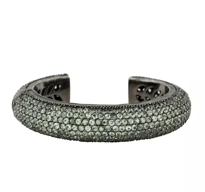Matthew Campbell Laurenza MCL Cuff Bracelet Bangle Sterling Silver 925 Sapphire  • $1499.57