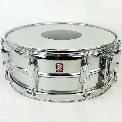 Premier 5x14 PD6021 Snare Drum Beverley Cosmic 21 Chrome-Aluminum Vintage 70s UK • $558.30