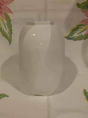 ❤️Mikasa Bone China White Classique Hexagonal Swirl Vase 5 ¾” • $24