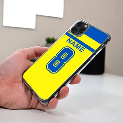 £7.90 • Buy Yellow Blue Personalised Phone Case Cover For IPhone 14 Samsung S22 -OD1-10