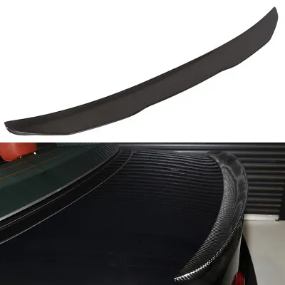 Trunk Spoiler For 15-20 BMW F33 4-Series F83 M4 Real Carbon Fiber Glossy Finish • $108.85