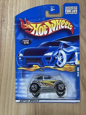 2001 Hot Wheels Collector #174 BAJA BUG Sliver Metal Base Variant W/RZR Spokes • $9.99